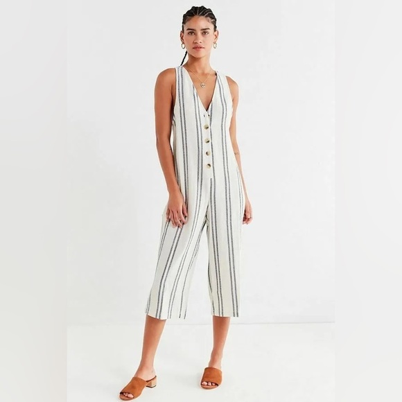 Urban Outfitters Pants - Urban Outfitters Jordan Jumpsuit XS Women Casual Striped One Piece